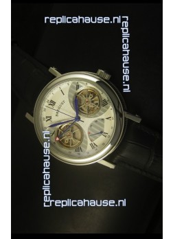 Breguet Dual Tourbillon Watch in Japanese Movement 
