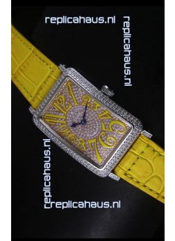 Franck Muller Master of Complications Long Island Ladies Watch in Stainless Steel 