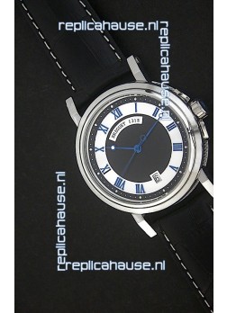 Breguet De La Marine Swiss Replica Watch in Black & White Dial