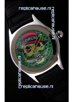 Corum New Edition Japanese Replica Watch in Green Dial