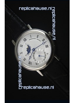Breguet Classique Moonphase Stainless Steel Swiss Replica Watch