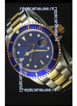 Rolex Submariner 16613 Two Tone Swiss Replica 1:1 Watch with Swiss 3135 Movement 