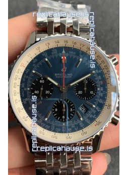 Breitling Navitimer 1 B01 Chronograph Edition 43MM - Bllue Dial 904L 1:1 Mirror Replica Watch