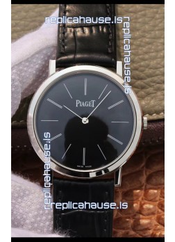 Piaget Altiplano G0A29113 1:1 Mirror Swiss Replica Watch in Black Dial 