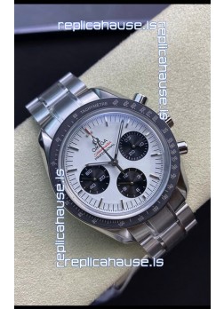 Omega Speedmaster Co-Axial Chronograph 42MM White Dial  1:1 Mirror Replica Watch