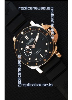 Panerai Luminor Submersible 3 days PAM684 Rose Gold Swiss 1:1 Mirror Replica Watch 