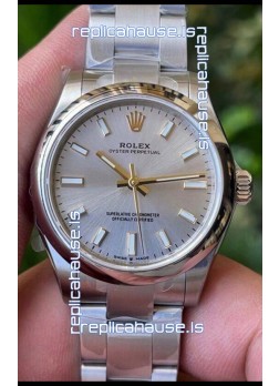 Rolex Oyster Perpetual REF#277200 31MM Swiss Movement Swiss Replica Steel Dial 904L Steel 1:1 Mirror Replica Watch