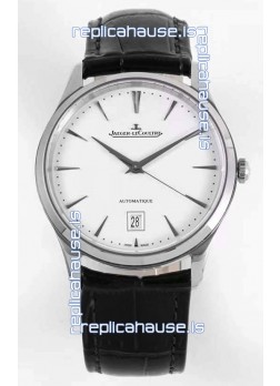 Jaeger LeCoultre Master Ultra Thin Stainless Steel Swiss 1:1 Mirror Replica Watch