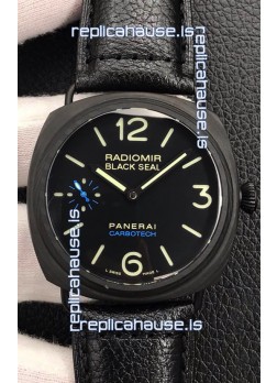 Panerai Radiomir Carbotech Edition Swiss Replica Watch in 1:1 Mirror Quality 