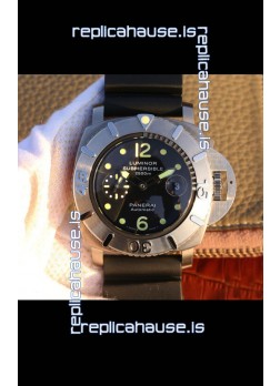 Panerai Luminor Submersible PAM194 Titanium Swiss Replica Watch 47MM