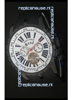 Roger Dubuis Excalibur Tourbillon PVD Japanese Watch