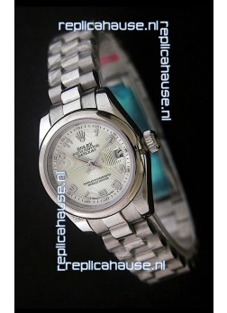 Rolex Datejust Oyster Perpetual Superlative ChronoMeter Japanese Steel Watch 